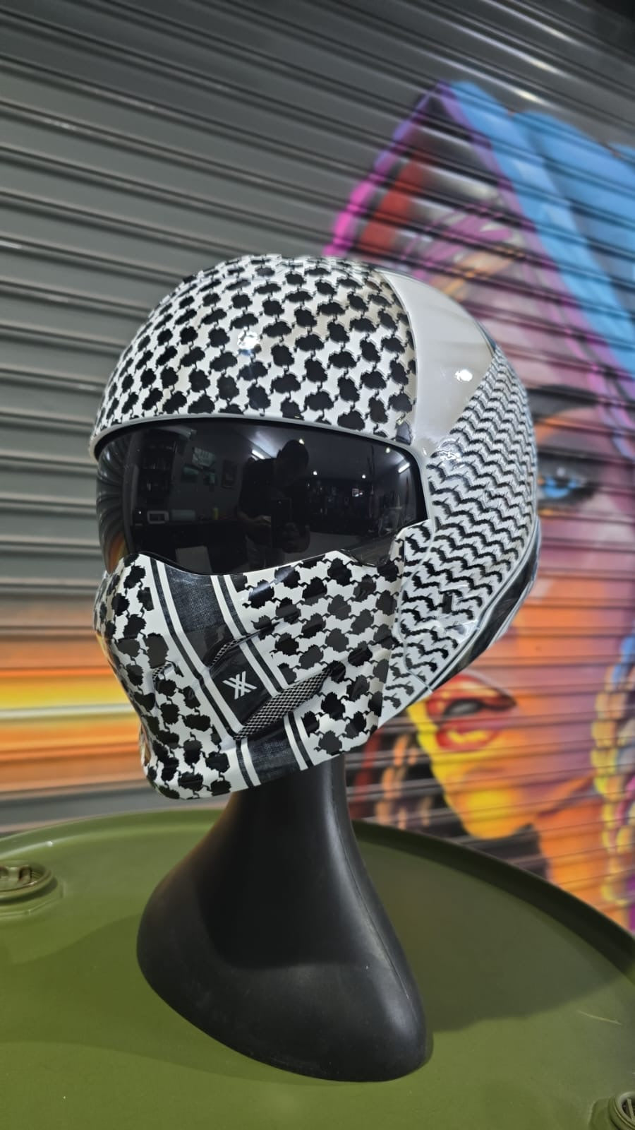 Double Crossed Helmet