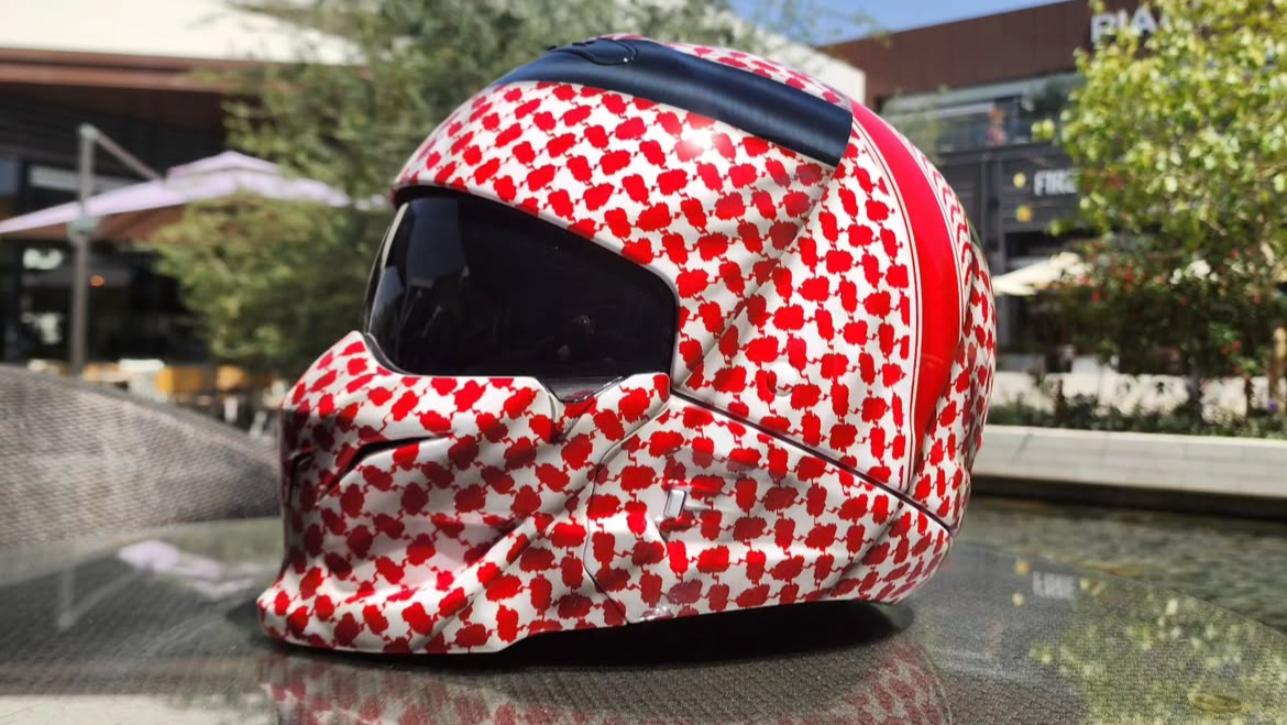 Double Crossed Helmet