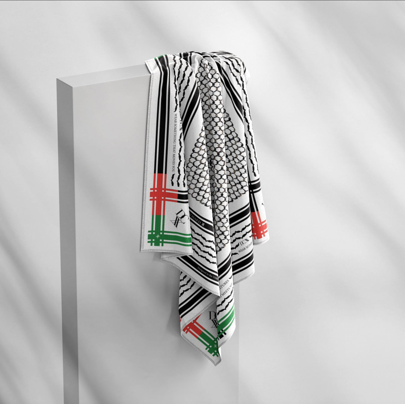 Dcxx Palestinian Keffiyeh Scarf